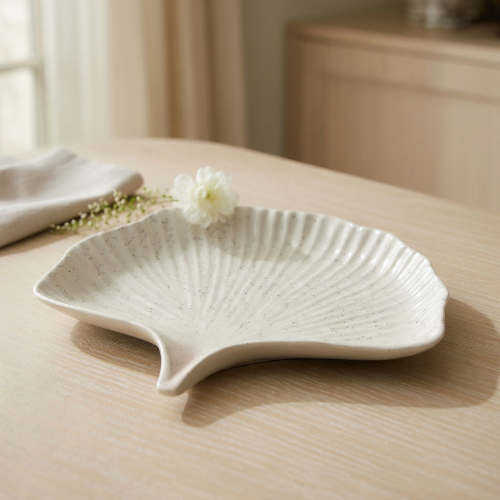 Ginkgo Leaf Platter